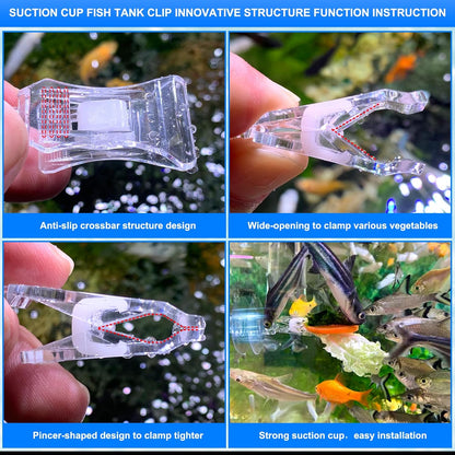 Close up of marine grade non toxic all plastic nori holder clip