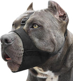 Mayerzon Pitbull Muzzle soft dog mouth guard front view
