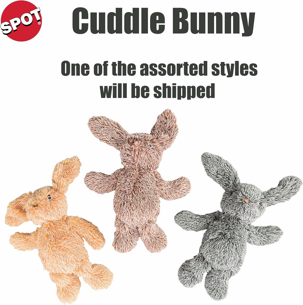 Close up of shaggy plush texture on Spot dog toy