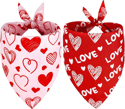 Vivifying 4th of July Dog Bandana, 2 Pack Triangle Pet Scarves with Double-Sided Independence Day Designs, Polyester Memorial Day Pet Bibs for Small, Medium & Large Dogs (Large, American Flag & Star) - Image 15