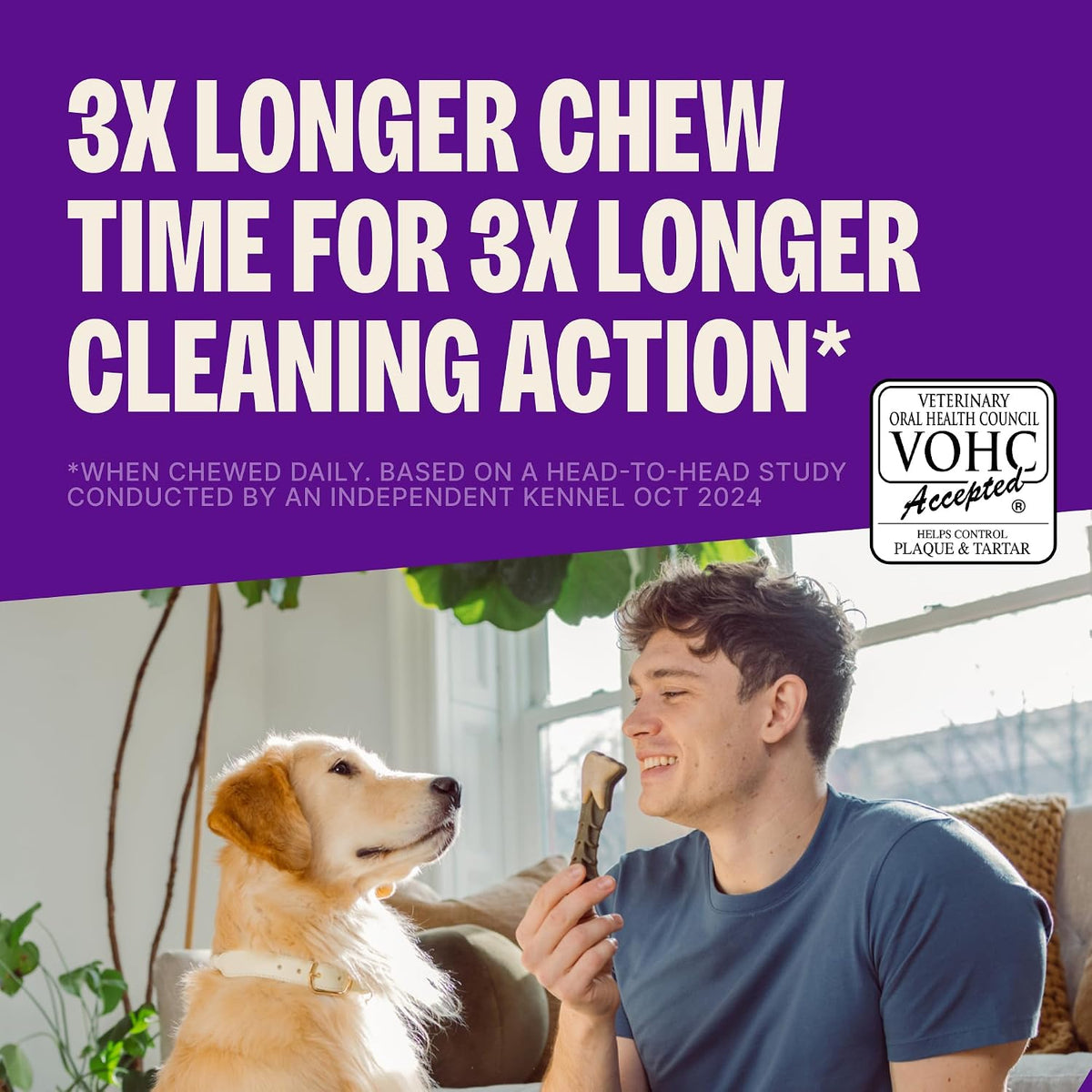 WHIMZEES extra large natural grain free dog dental chews