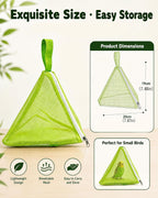 Mjeppludh parrot transport bag showing metal zipper closure