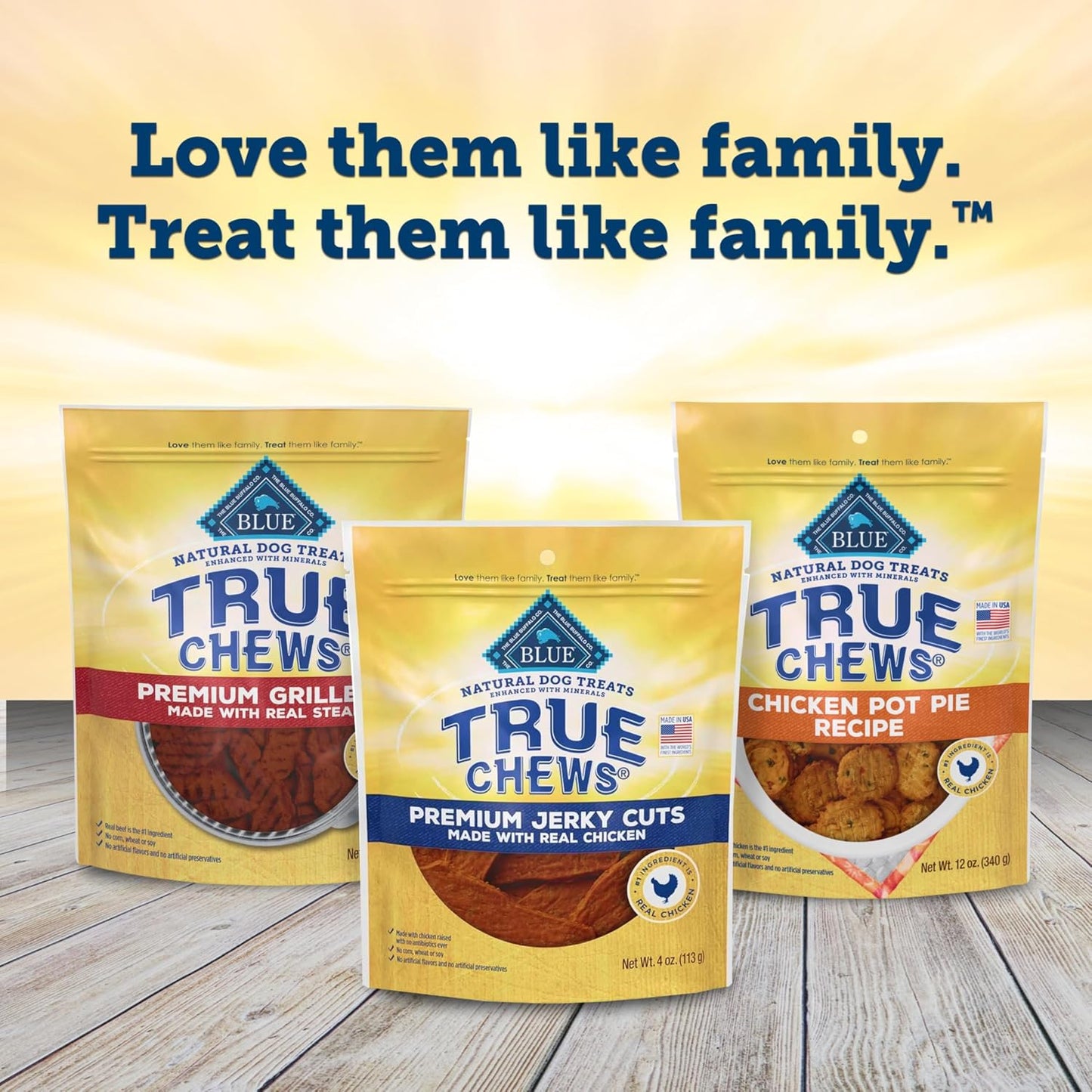 Blue Buffalo True Chews Premium Jerky Cuts Dog Treats with Natural Ingredients Chicken - Image 9