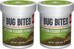 Fluval bug bites bottle displayed with feeding instructions