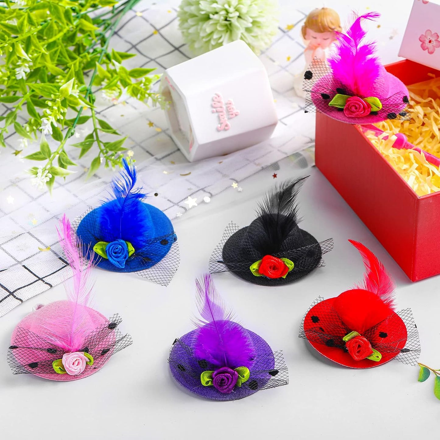 Weewooday small animal holiday costume hats package presentation.