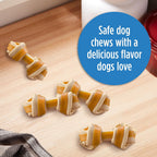 Milk-Bone digestible plastic free dog dental treats close up