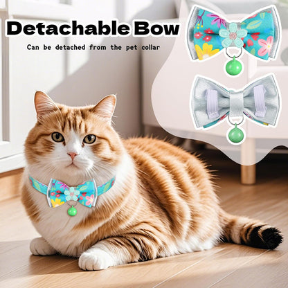 Adjustable breakaway safety buckle close up view on premium pet collar