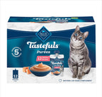 Blue Buffalo Tastefuls Pures Variety Pack Wet Cat Food Complement (Chicken & Tuna) Made with Natural Ingredients, for All Life Stages, 3-oz. Resealable Pouches (12 Count) - Image 13
