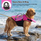 Petglad reflective dog safety jacket detailing the high visibility stripes.