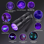 Escolite ultraviolet light kit displaying the water resistant design and textured anti slip grip