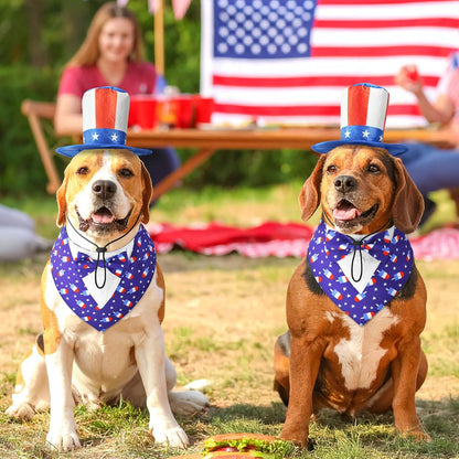Adjustable Velcro straps on ShuRung patriotic dog outfit close up.