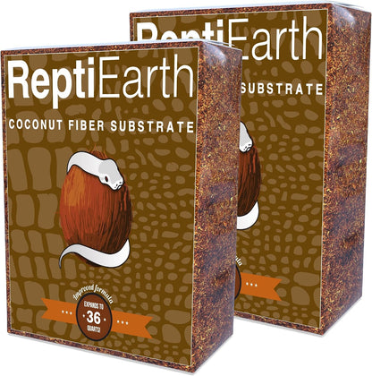 ReptiEarth Reptile Bedding, Fluffy Coconut Fiber Substrate 12 Quart Organic Coco Ready to Use for Bioactive Snake Terrarium, Lizard Tanks with Plants, for Frog, Tarantula or Hermit Crab Habitat - Image 9