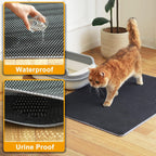 USHARP premium EVA odorless litterbox pad close up texture