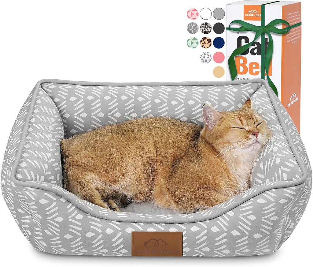 Zerbuger Orthopedic Dog Bed for Medium Dogs,Dog Sofa Beds Supportive Foam Pet Couch Bed with Removable Washable Mat and Nonskid Bottom (Medium, Pink) - Image 10