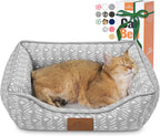 Zerbuger Orthopedic Dog Bed for Medium Dogs,Dog Sofa Beds Supportive Foam Pet Couch Bed with Removable Washable Mat and Nonskid Bottom (Medium, Pink) - Image 10