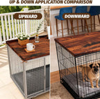 Varrisin pet crate utility surface corner tie attachment close-up.