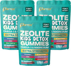 Zeolite Kids Detox Gummies, 9-in-1 Sugar-Free, Berry, 60 Gummies - Image 10