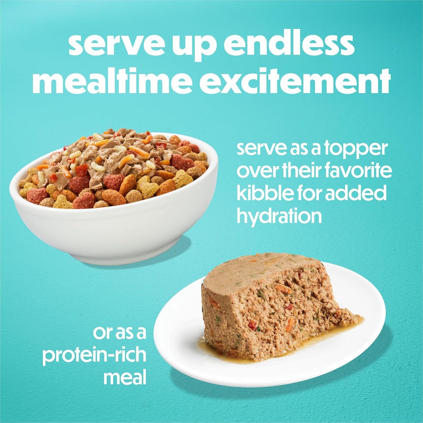 USA sourced premium small breed wet dog food loaf with chicken beef and salmon