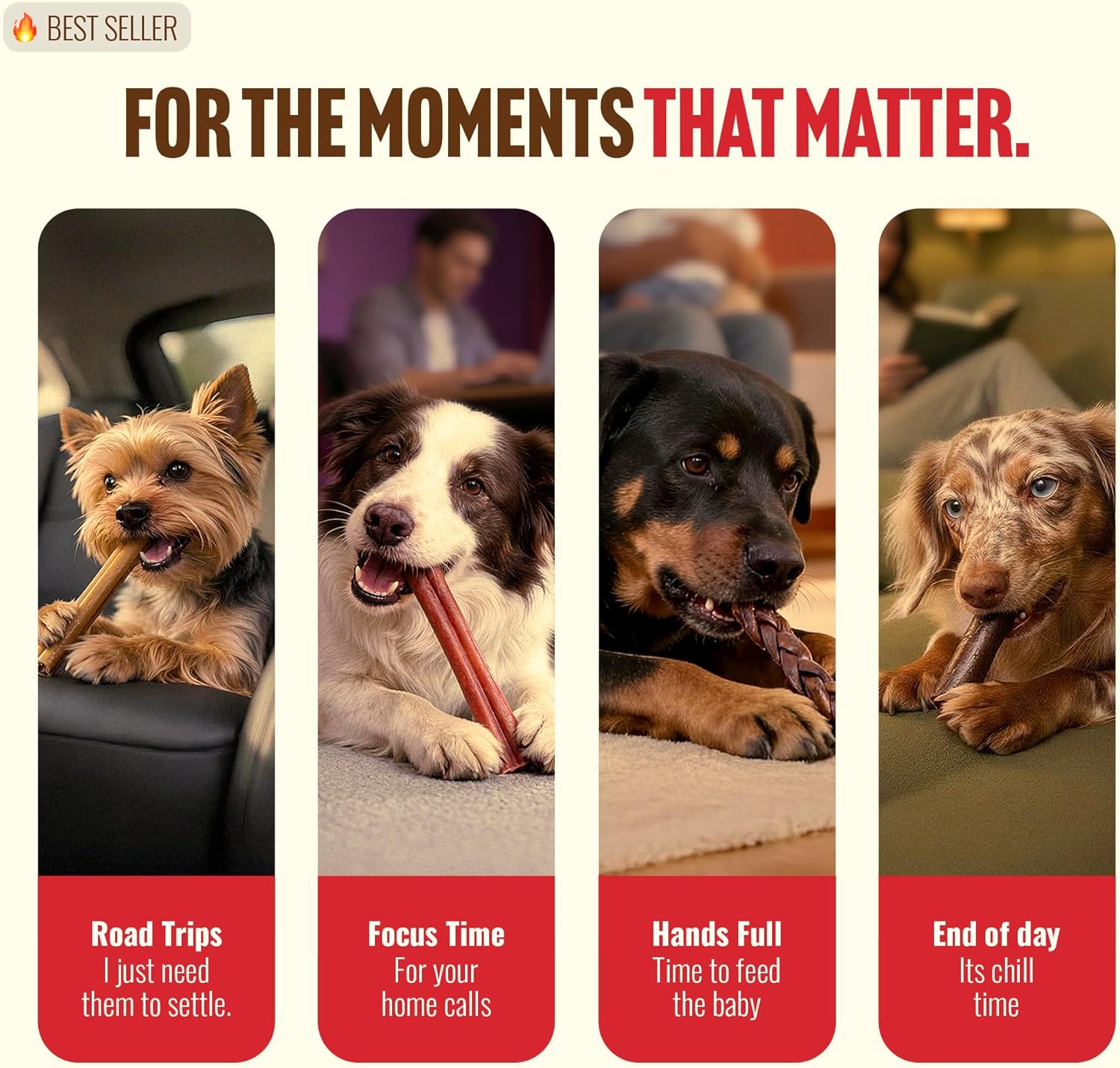 Natural Farm eco friendly sugarcane packaging for dog treats