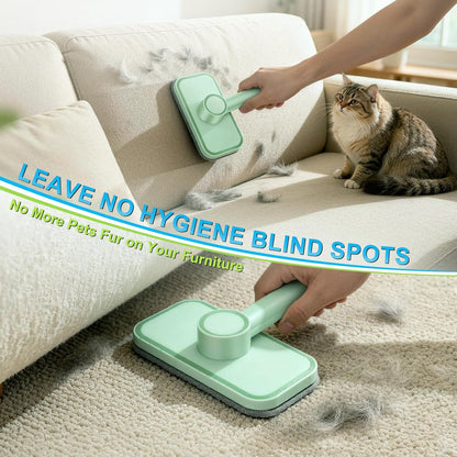 Self-cleaning base for Rundik pet hair removal tool