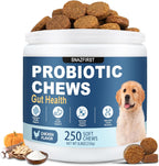 Drool Duke prebiotic and probiotic chews for dogs of all sizes.