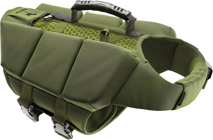 Noah And Paw Dog Life Jacket front view premium canine flotation vest
