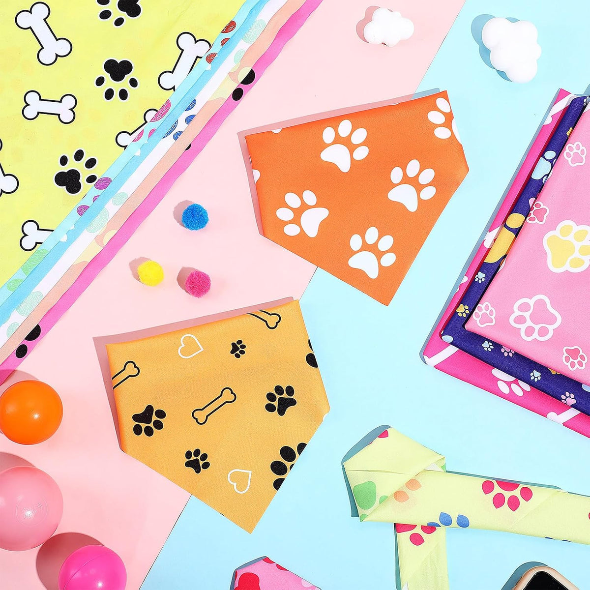 Cute pet costume accessories for grooming salons and dog birthday parties