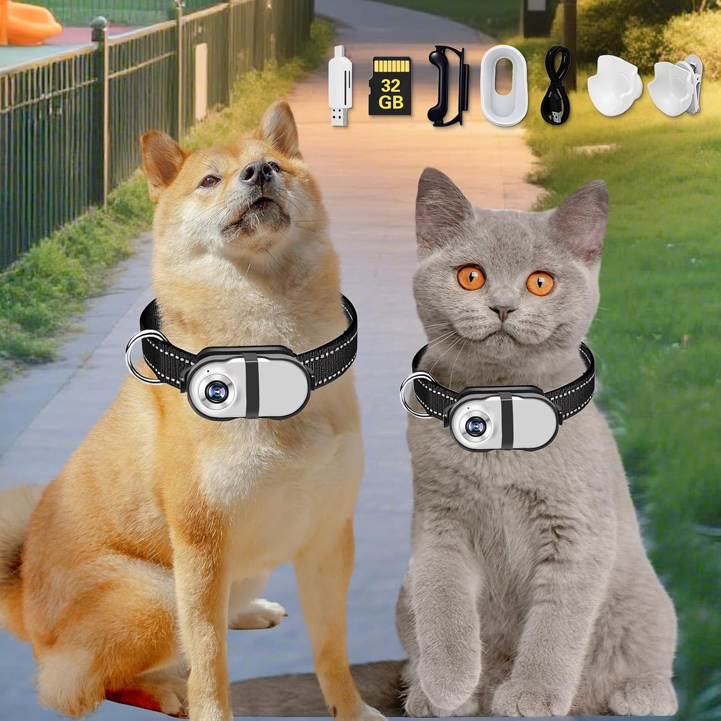 Full set of Prrprr pet camera supplies and hardware