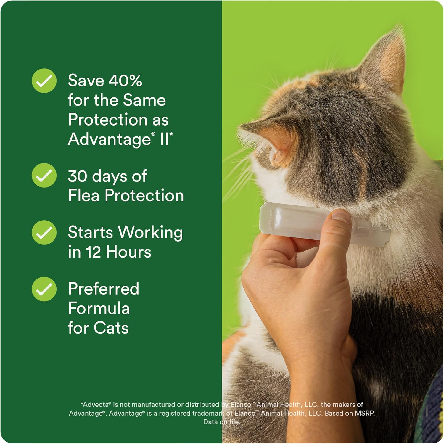 USA imported Advecta flea treatment tubes for large cats