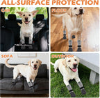 Expawlorer breathable cotton dog socks for all seasons