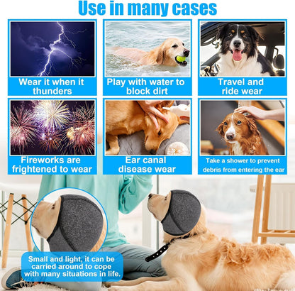 XFSRG dog ear cover application for thunderstorm anxiety relief