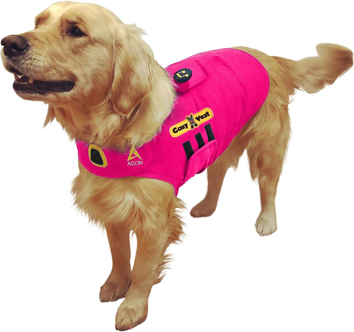 CozyVest(R) Dog Anxiety Vest 3-in-1 Music & Aromatherapy Shirt, Relaxing Sound & Essential Oil Scent Jacket, Fireworks Thunder Separation & Thunderstorm Canine Stress Relief Coat (Gray, XL [65-110 Lbs]) - Image 14