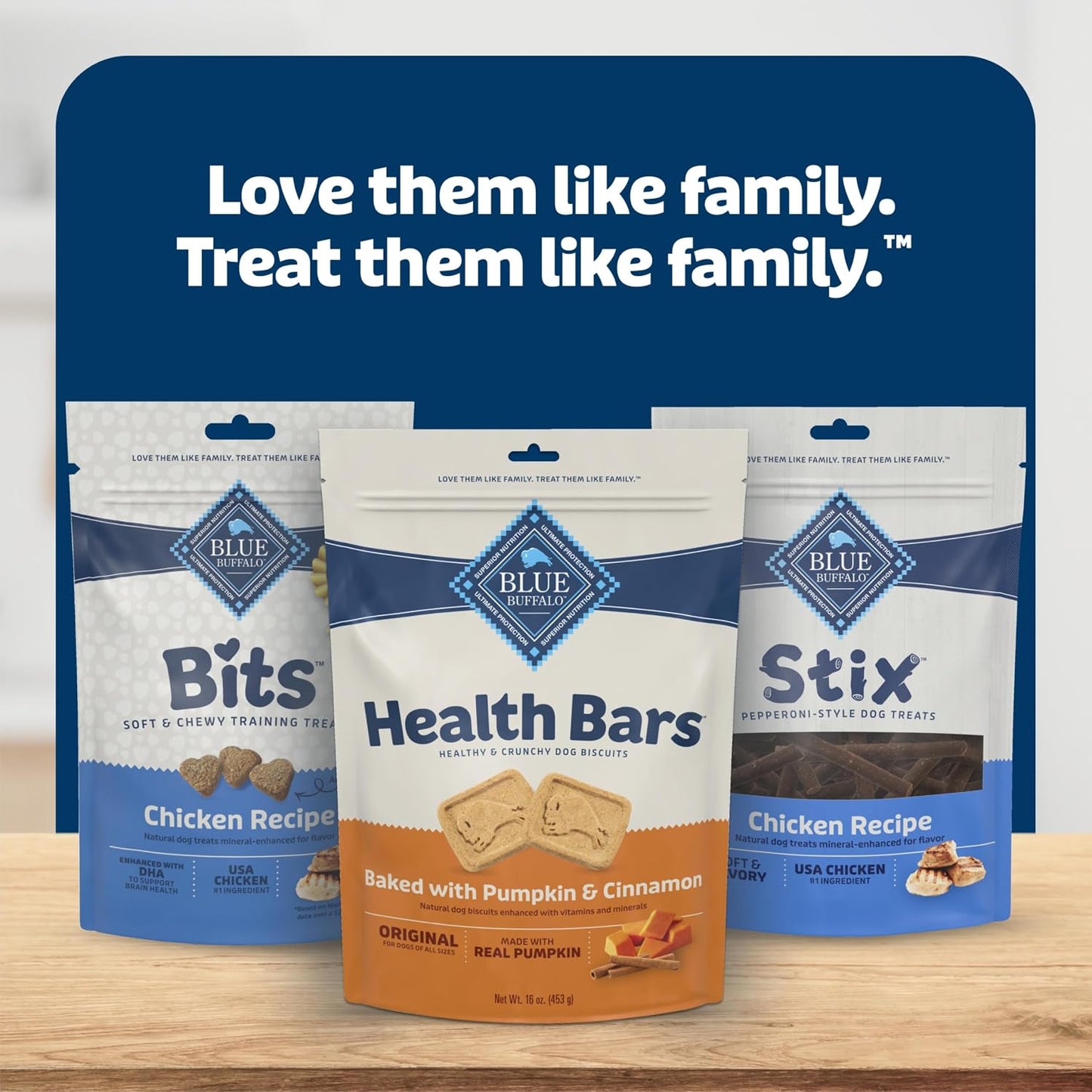 Blue Buffalo Health Bars Pumpkin & Cinnamon Crunchy Dog Biscuits, Oven-Baked with Pumpkin & Natural Ingredients, Healthy Dog Treats with No Artificial Flavors or Preservatives, 16 oz. - Image 9