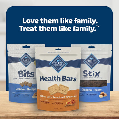 Blue Buffalo Health Bars Pumpkin & Cinnamon Crunchy Dog Biscuits, Oven-Baked with Pumpkin & Natural Ingredients, Healthy Dog Treats with No Artificial Flavors or Preservatives, 16 oz. - Image 9
