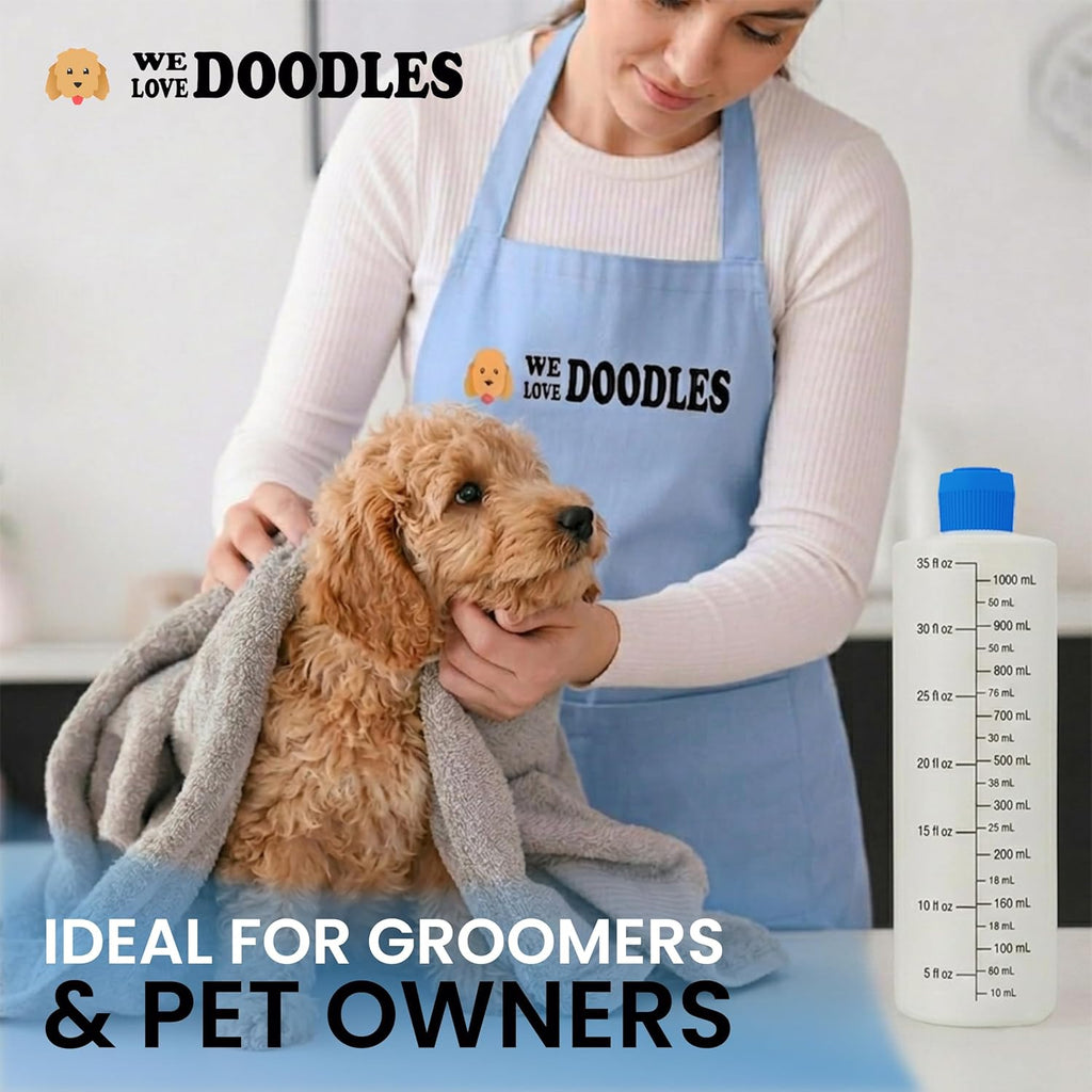 We Love Doodles thirty five fluid ounce dilution container with easy squeeze design