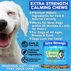 Extra strength behavior support dog supplements imported from the USA
