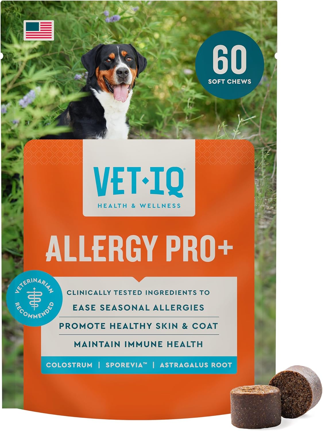 VetIQ Allergy Pro+ Relief, Cat Allergy Treats, Supplement & Vitamins with Probiotics, Fish Oil, Tart Cherry, Skin & Coat Support, Sneezing & Itching Relief, Seasonal Allergies, 3.7oz - Image 13