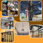 Folded Harernet safety rope net package