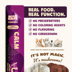 Holy Cap cat puree treat being squeezed onto a lick mat
