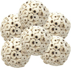 Bonka Bird Toys 1214 Pk3 All-Natural Sola Atta Balls, 3-Pack, 2" Diameter, Soft and Lightweight Chew and Foot Toys for Birds, Small Pets, and DIY Crafts, Safe for Parrots, Parakeets, and Cockatiels - Image 10