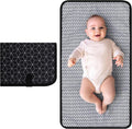 Accmor portable diaper changing pad black front view