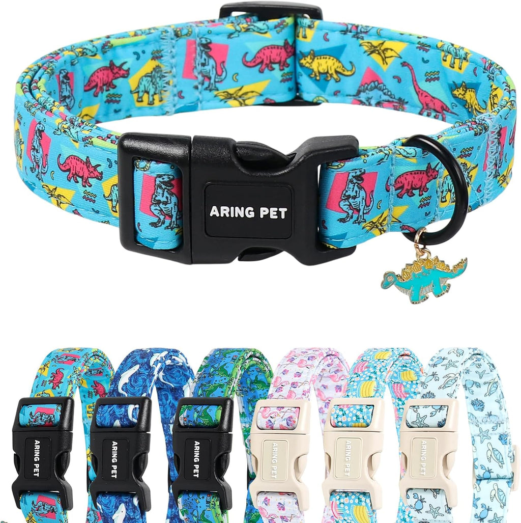 ARING PET 4th of July Dog Collar, Cute Patriotic American Flag Doggy Collars for Puppy Small Medium Large Boy Girl Dogs Pet, for Independence Parades Outdoor Walking Hiking Picnic Daily Photos, L - Image 12