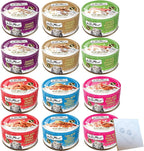 Fussie Cat Premium Wet Cat Food Variety Pack front view