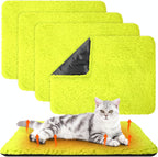 Drydiet 4 Pack Self Warming Cat Pads Self Heating Cat Mat Washable Homeless Dogs Thermal Pads Kennel Pad Reflects Body Heat Warm Crate Bed Mat for Indoor Outdoor Pet(Gray,16 x 20 Inch) - Image 9