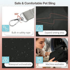 Yudodo lightweight pet bag storage pocket