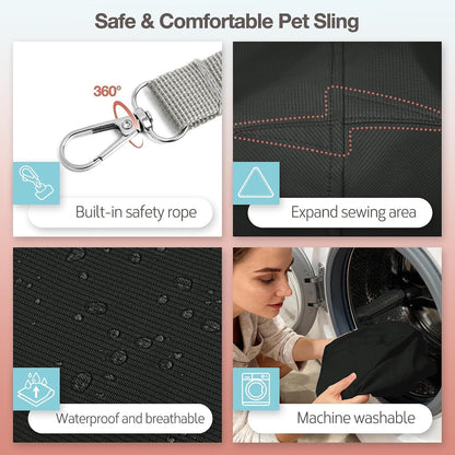 Yudodo lightweight pet bag storage pocket