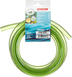 Eheim plastic aquarium hose front view showing green color and 3 meter length packaging