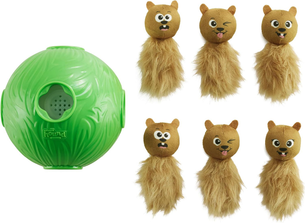 Outward Hound by Nina Ottosson Treat Tumble - Interactive Food-Dispensing Dog Puzzle Ball, Level 1 Beginner, Small, 4.8" - Image 14
