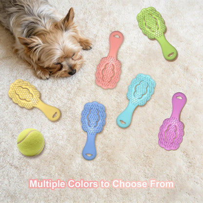 Maeelou multi functional pet massage comb and bath brush in light pink