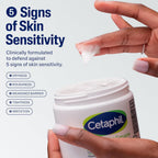 Cetaphil sensitive skin cream twelve pack display